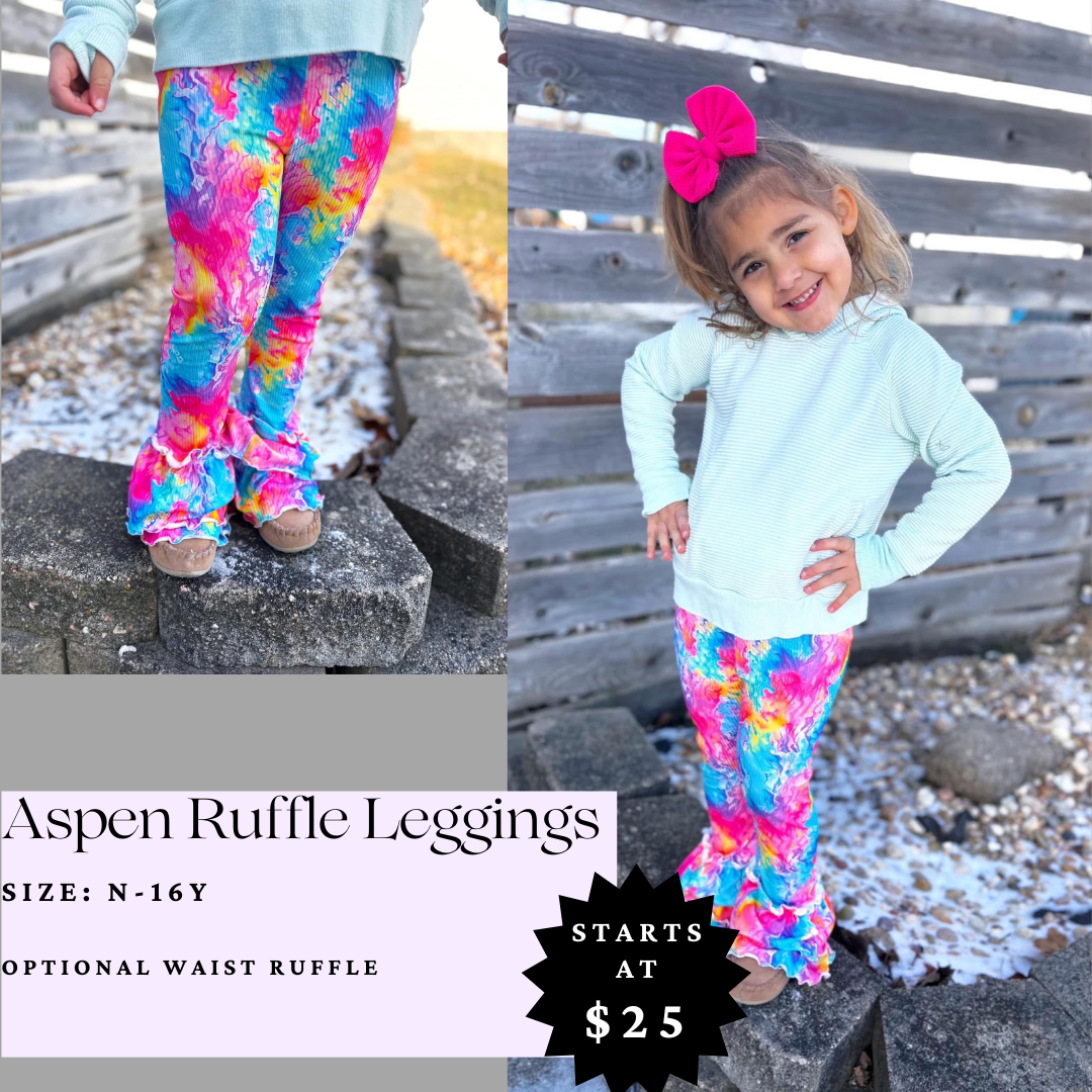 Aspen Ruffle Leggings