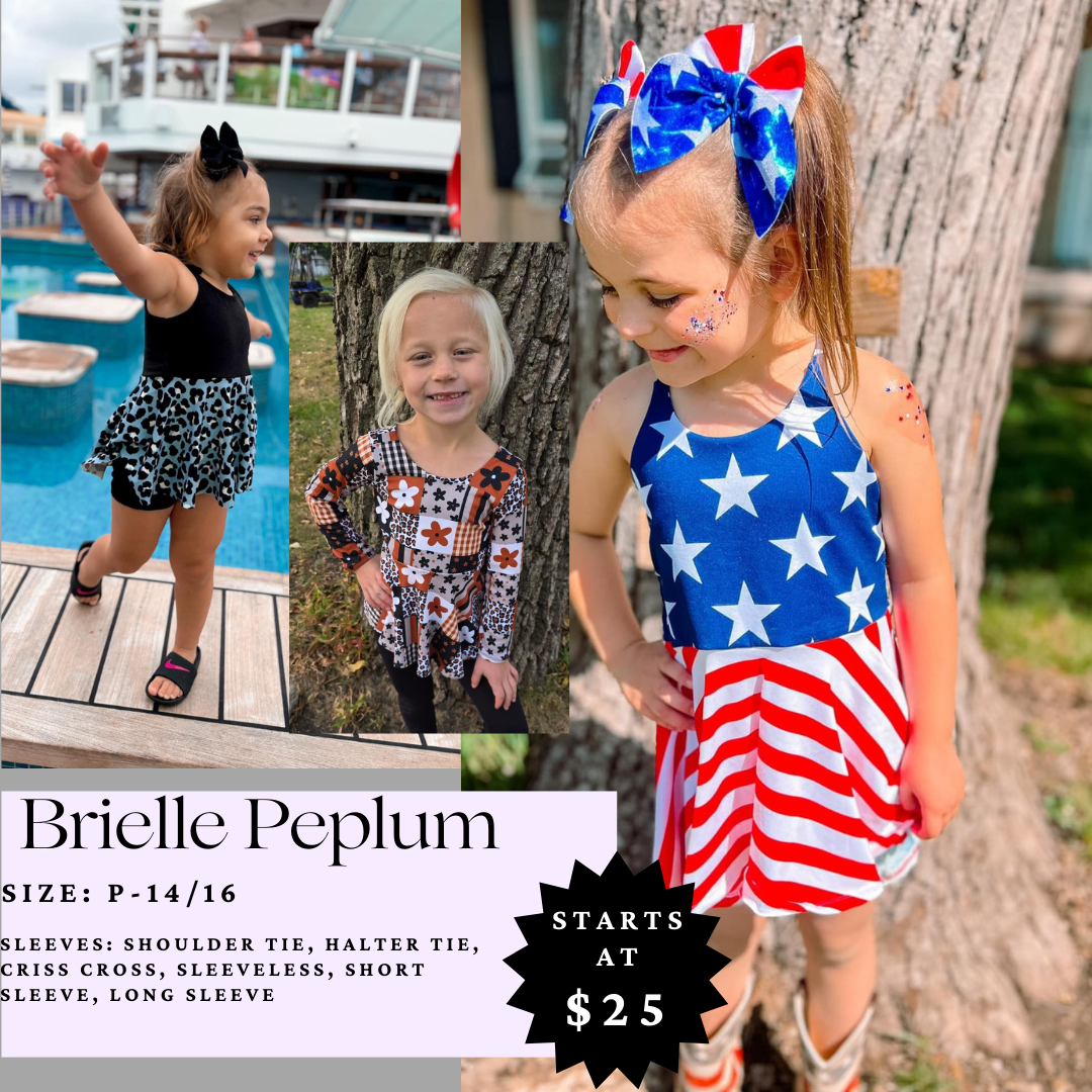 Brielle Peplum
