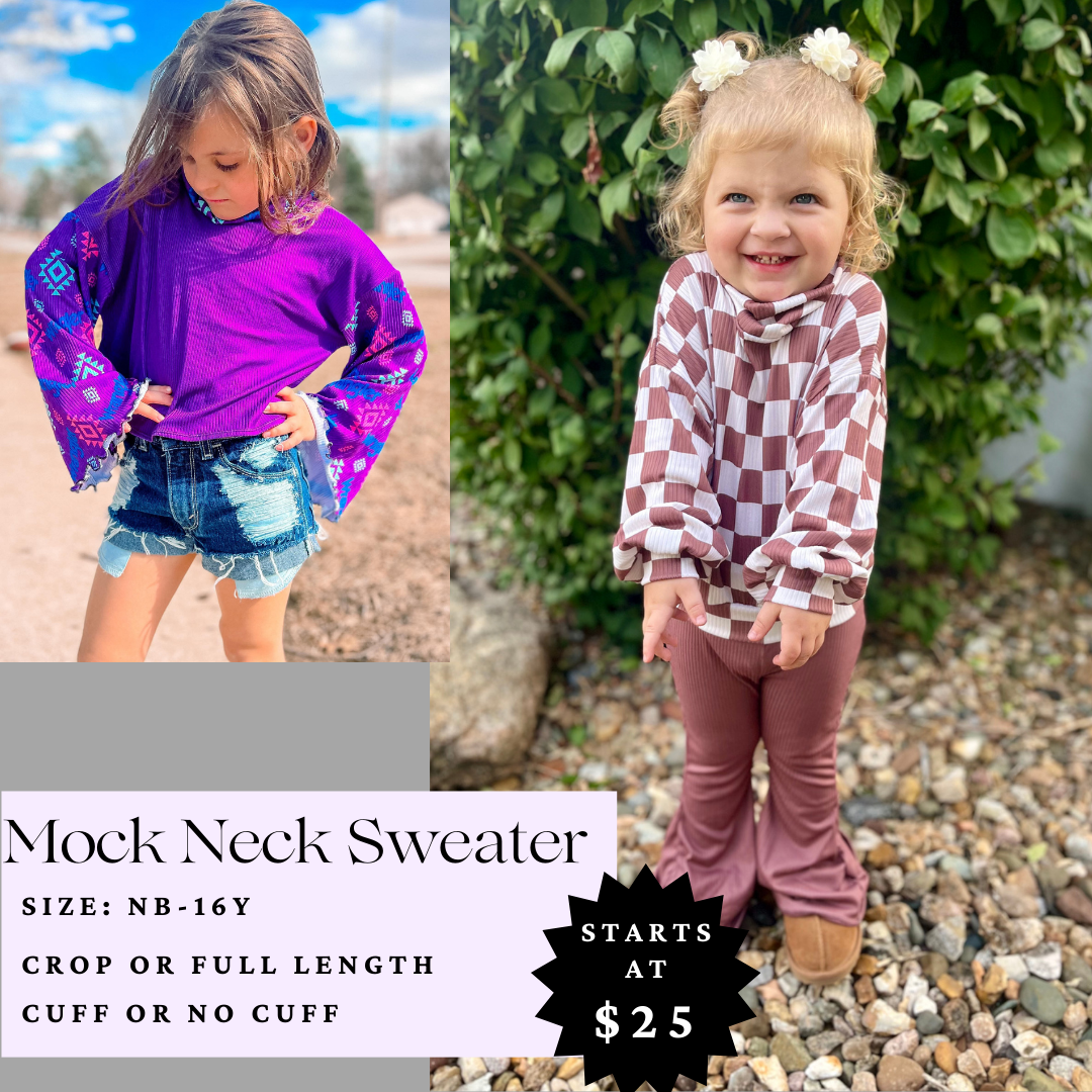 Mock Neck Sweater