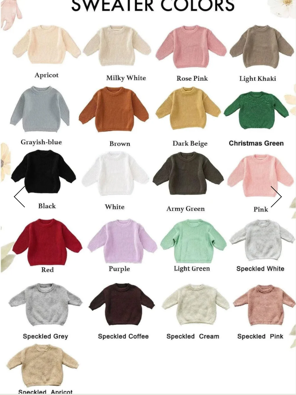 Custom Embroidered Sweaters