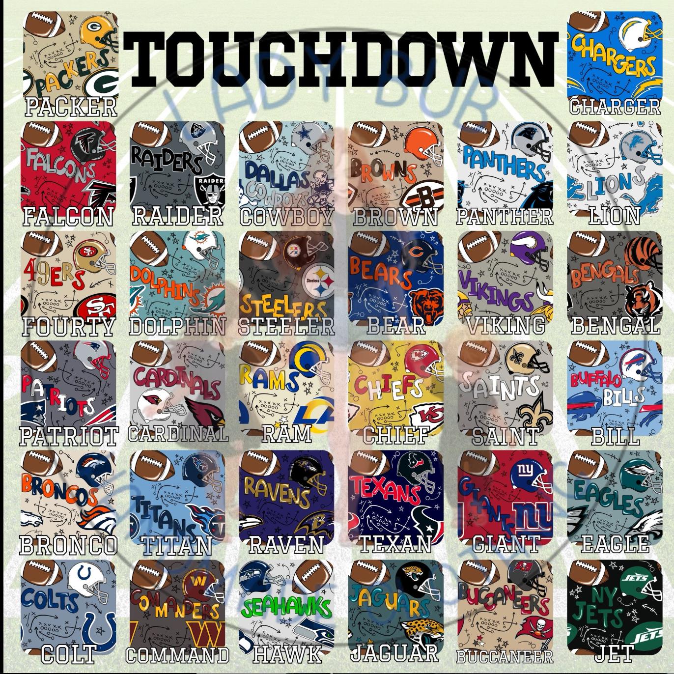 PREORDER Adult Touchdown bamboo