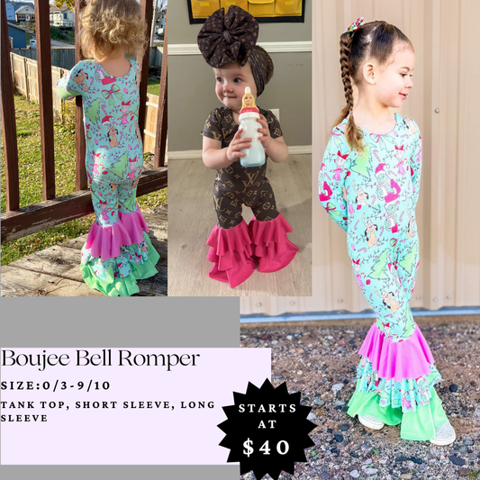 Boujee Bell Romper