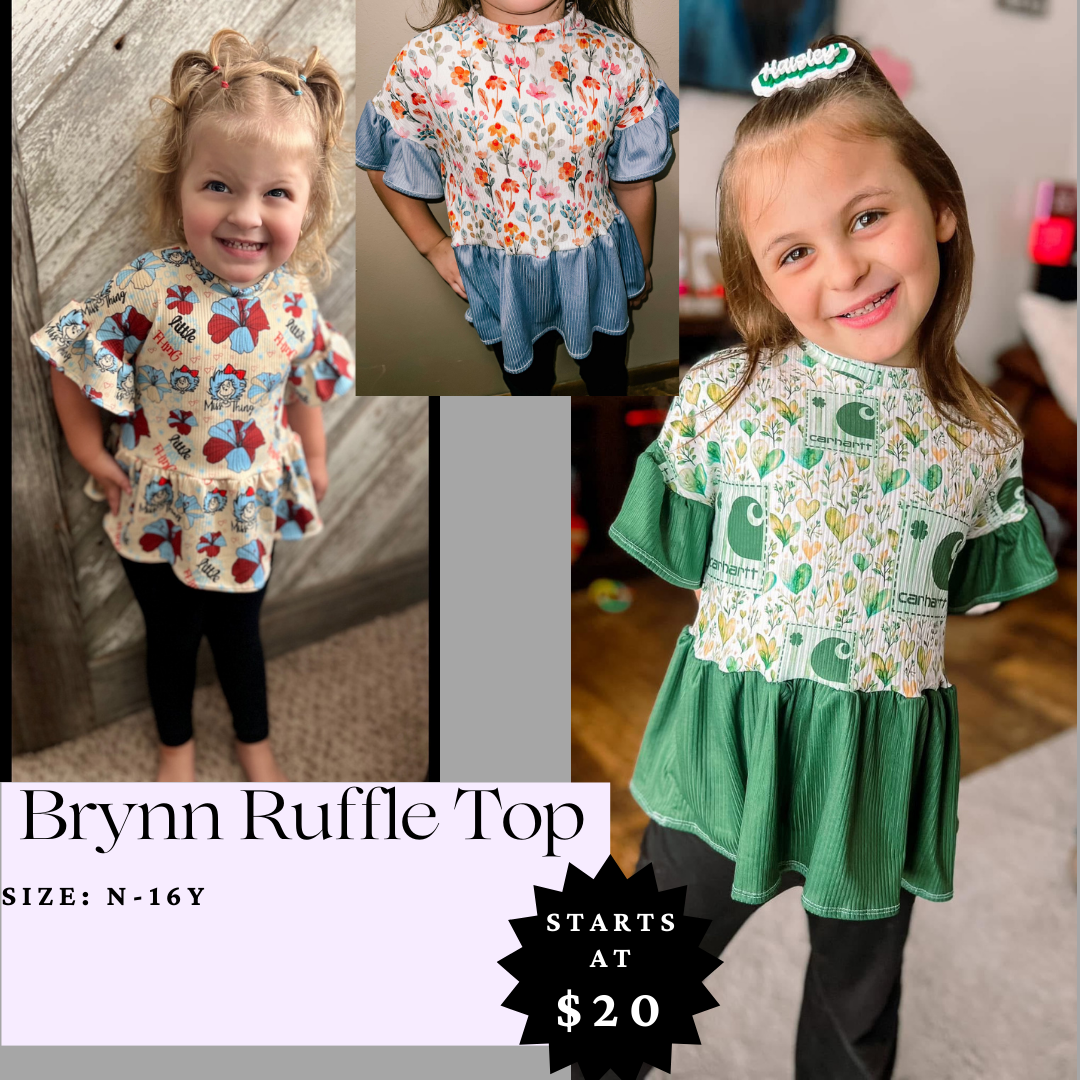 Brynn Ruffle Top