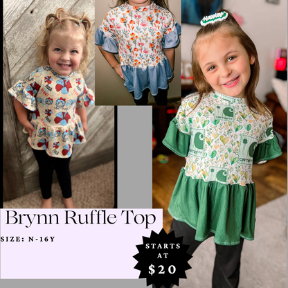 Brynn Ruffle Top