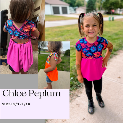 Chloe Peplum