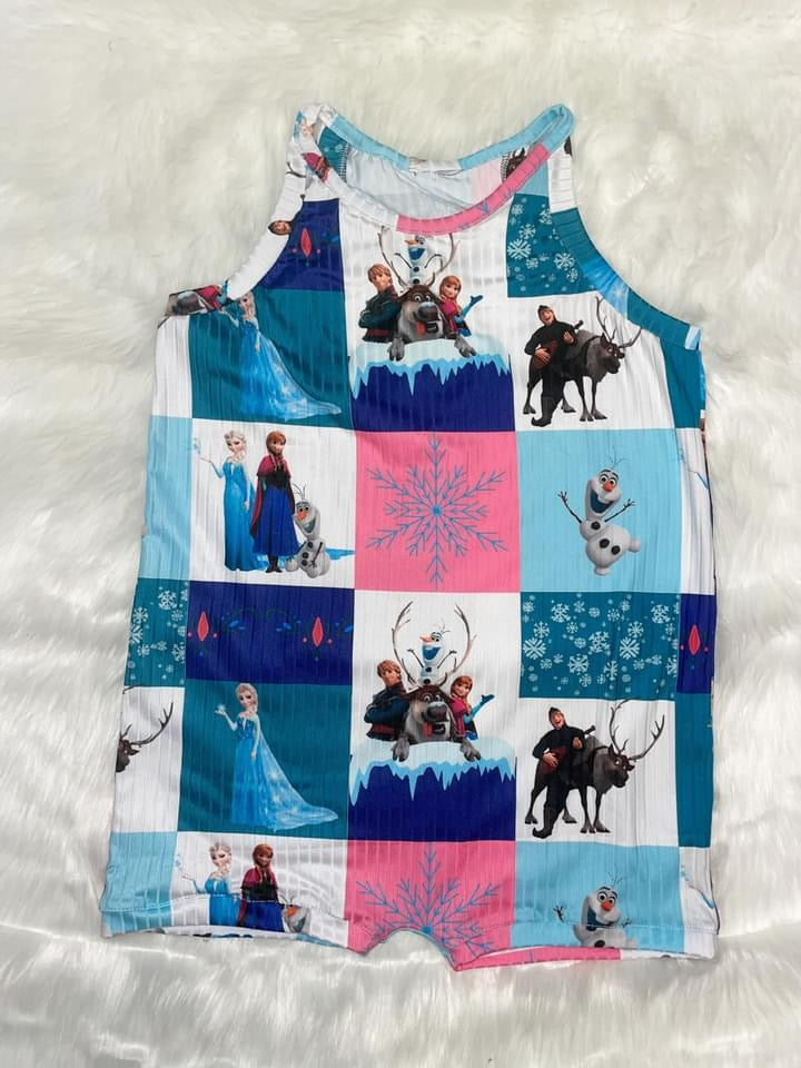 4T Cami/Shorts Rowen Romper