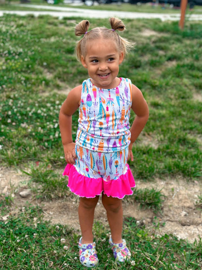 Ruffle Shorts