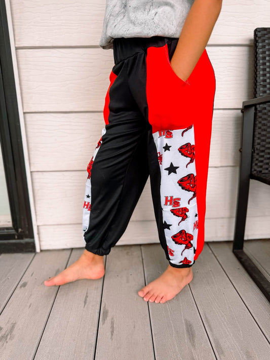 Colorblock Pants