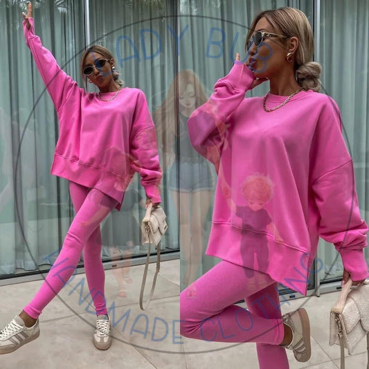 Women's Crewneck & Tights Set