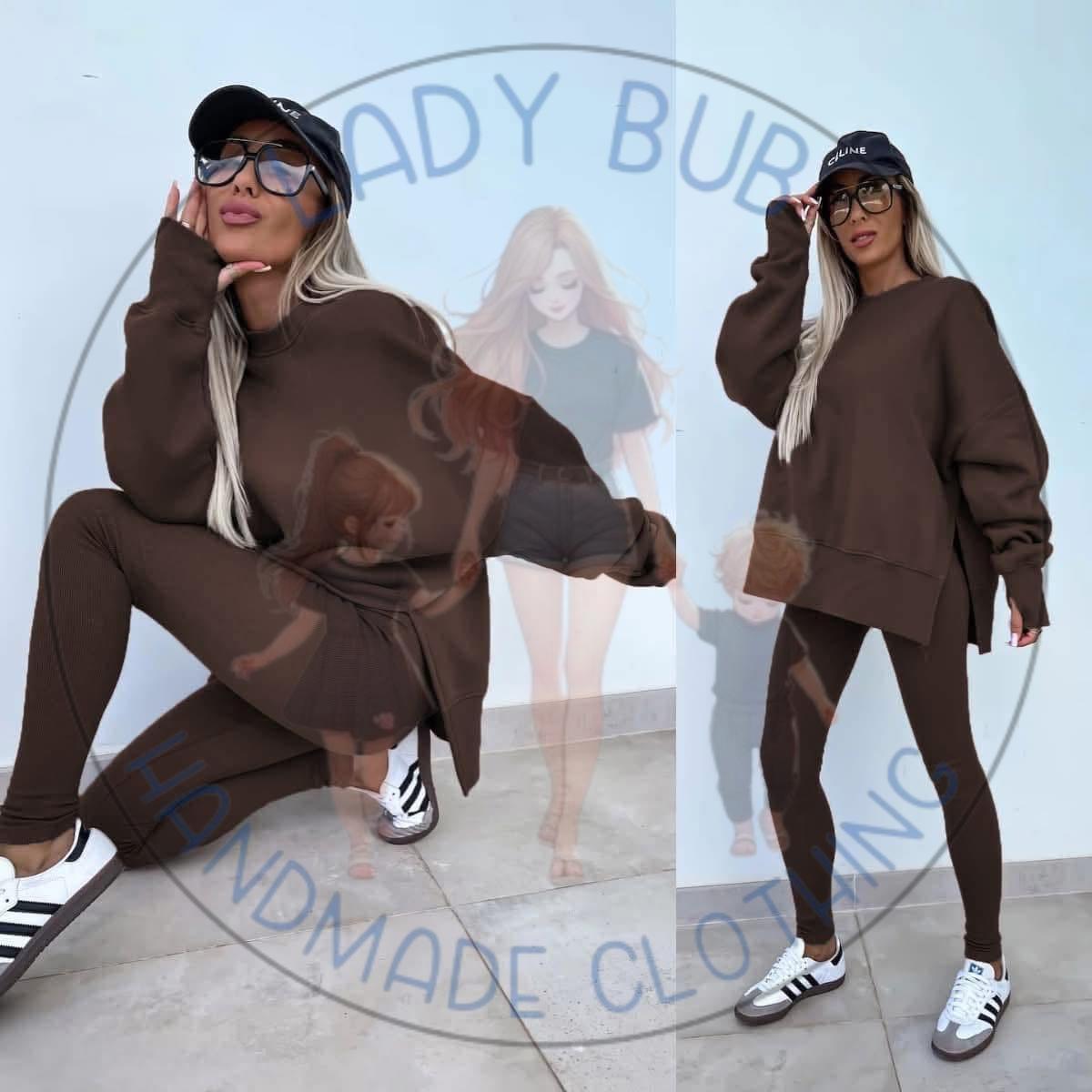 Women's Crewneck & Tights Set