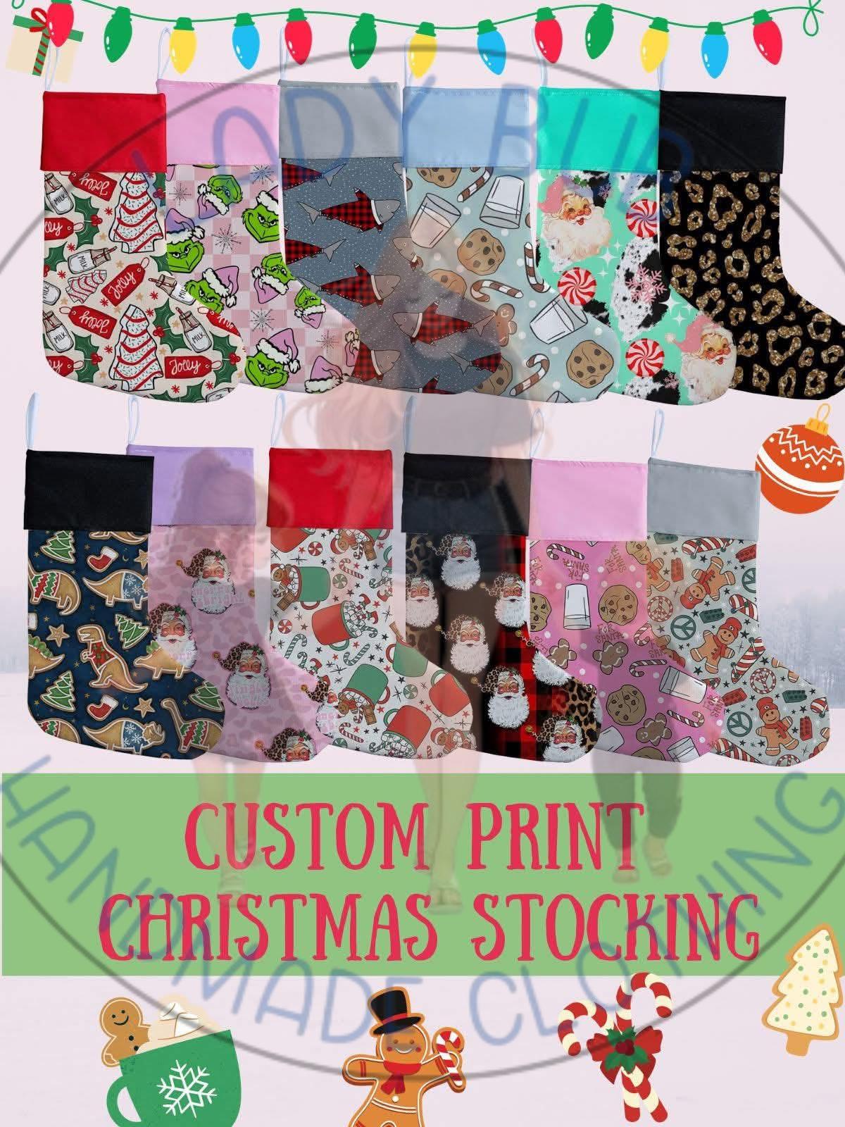 Custom Christmas Stocking
