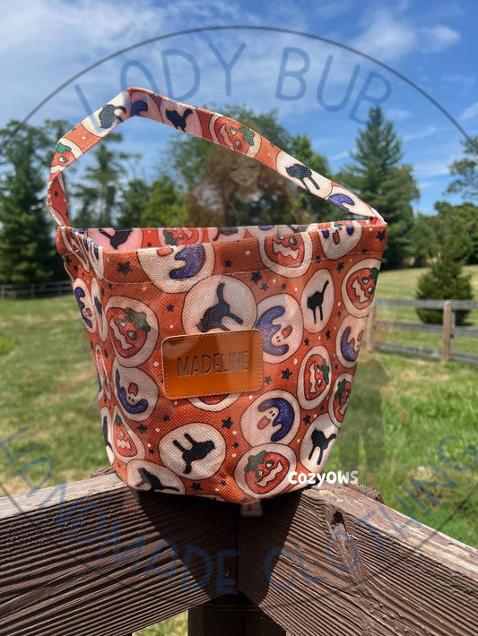 Custom Halloween Baskets