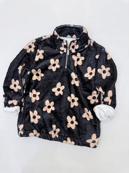 Adult & Kid Fleece Sherpa Pullover
