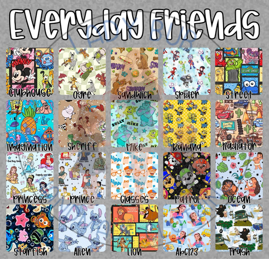 PREORDER Adult Everyday Friends Bamboo