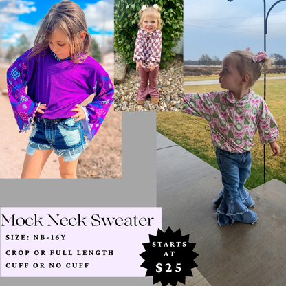Mock Neck Sweater