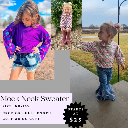 Mock Neck Sweater