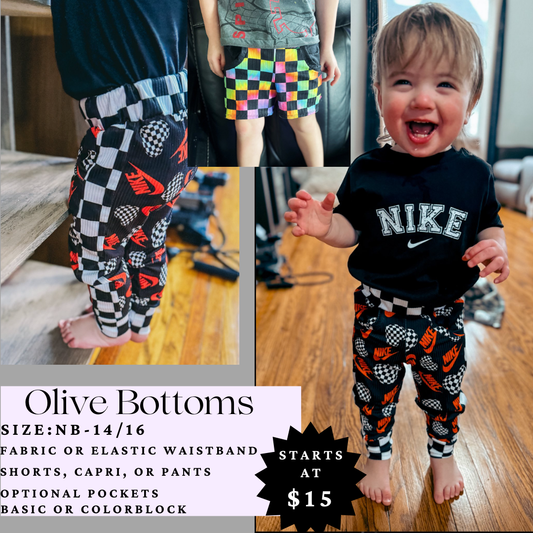 Olive Bottoms