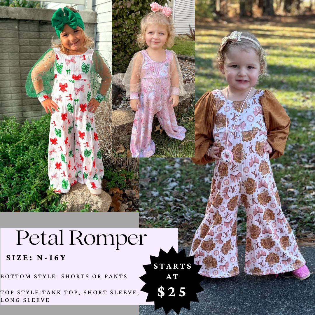 Petal Romper