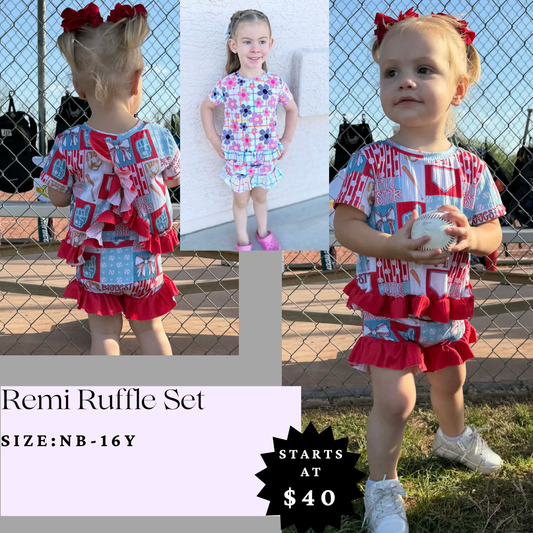 Remi Ruffle Set