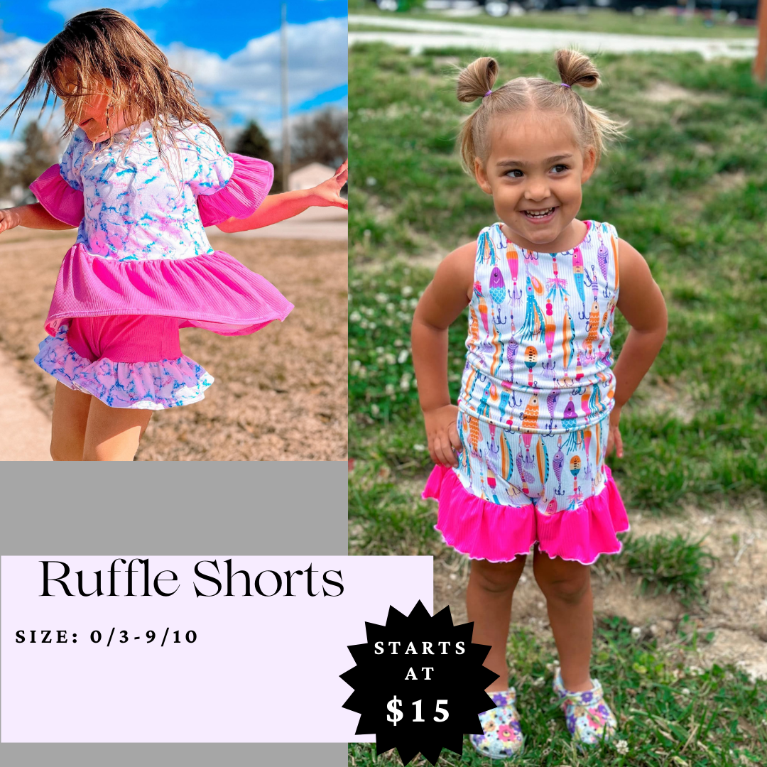 Ruffle Shorts