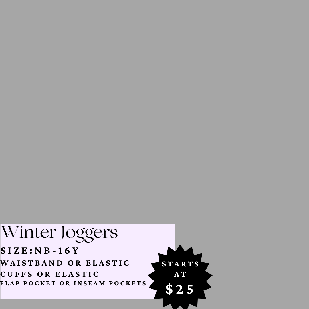 Winter Joggers